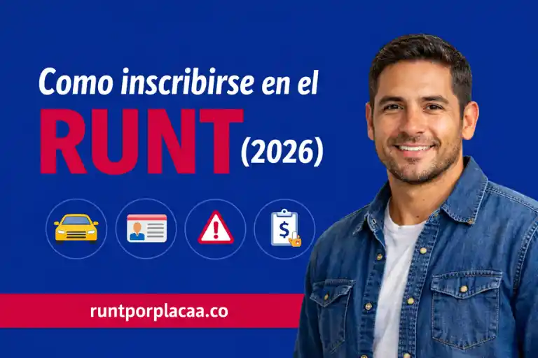 Como inscribirse en el RUNT (2026)