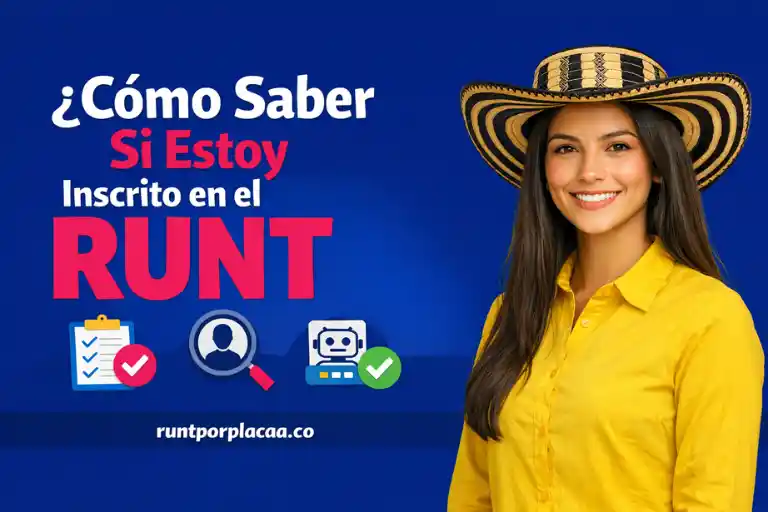 ¿Cómo saber si estoy inscrito en el runt 2026